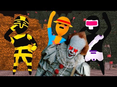 MIS AMIGOS DE PLASTILINA TROLL MATAN AL PAYASO IT