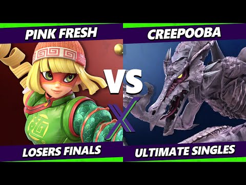 S@X 522 Losers Finals - Creepooba (Ridley) Vs. Pink Fresh (Min Min) Smash Ultimate - SSBU