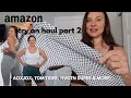 AMAZON ACTIVEWEAR HAUL PART 2 Aoxjox TomTiger NVGTN Dupe TikTok Leggings More Size M L