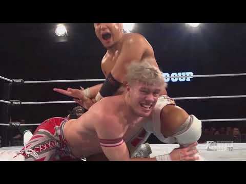 Will Ospreay vs  KUSHIDA - WCPW Pro Wrestling World Cup Final 2017 Highlights