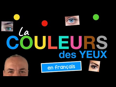 Eye color in French with Pascal