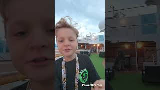 Carnival Encounter, rocking pool on the cruise ship!                  #cruiselife