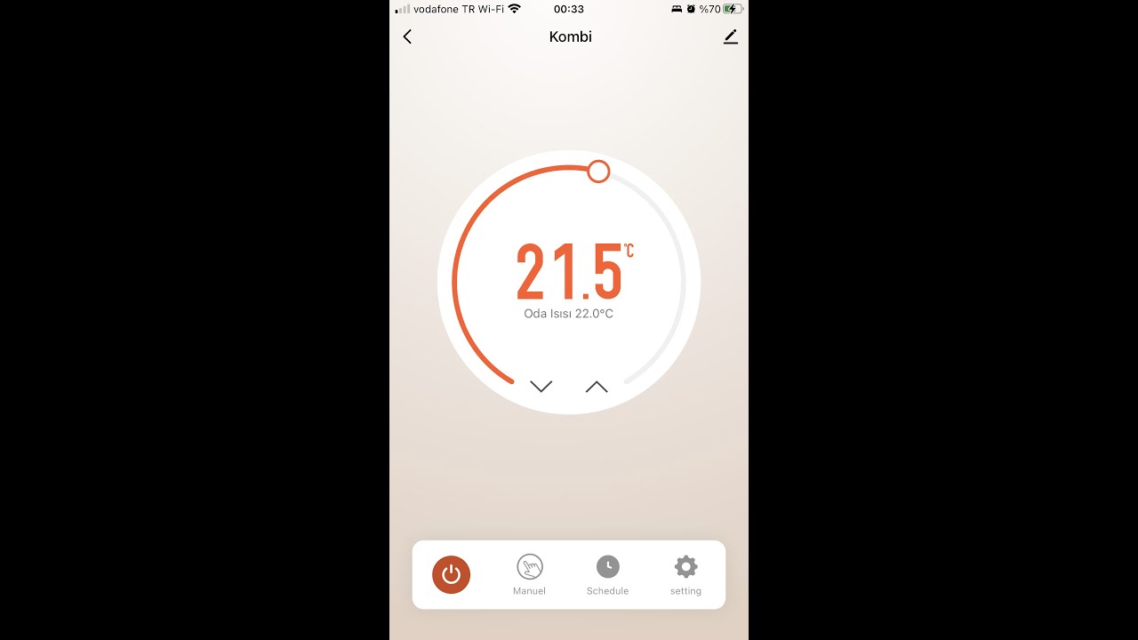 RCON RC 700 WİFİ TERMOSTAT OTOMATİK AÇ KAPA PROGRAMLAMA