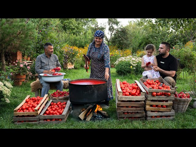 Winter Tomato Storage — Rustic Family Method 🍅🔥 SDDEFAULT Thumbnail