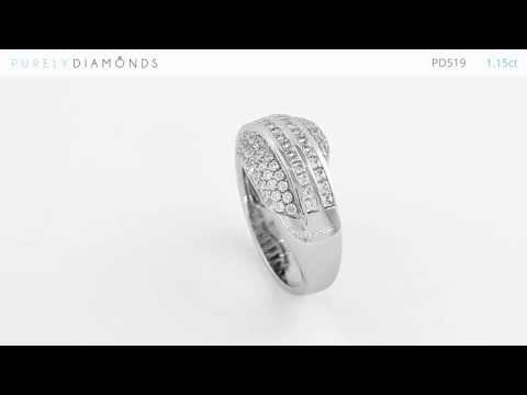 Diamond Ring PD519: 1.15ct - Purely Diamonds