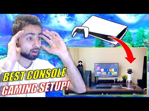 The *BEST* CONSOLE GAMING/STREAMING SETUP TOUR!