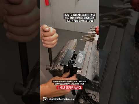 How to Assemble AN Fittings & Nylon Braided Hoses
