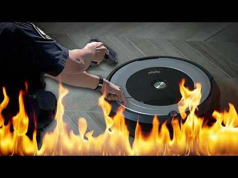 これらのRoombasは、トラブルの多くになった (These Roombas Got Into a Lot of Trouble)