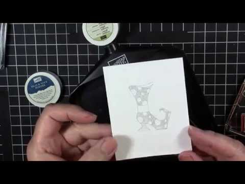 How to use heat & Stick Powder with glitter