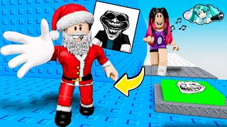 I BECAME SANTA CLAUS IN THE ROBLOX TOWER (SLAP TOWER ARENA)
