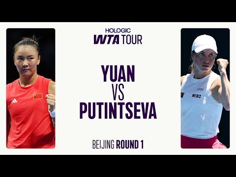 Yue Yuan vs. Yulia Putintseva | 2025 Beijing Round 1 | WTA Match Highlights