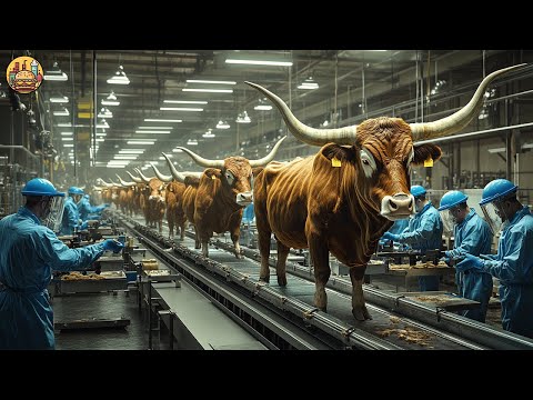 LONGHORN CATTLE Farm - Millions Of Longhorn Cattle In Africa Are Raised This Way