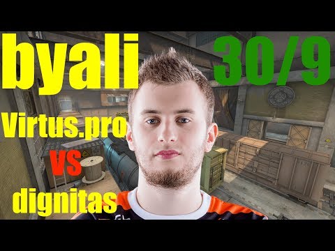 POV byali (Virtus.pro) vs dignitas | 30/9 | De_train