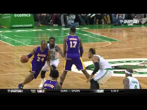 Lakers vs. Celtics - Team Highlights, December 30, 2015