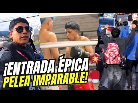 THIS WAS THE EPIC ENTRANCE OF PACO17 VS The Minor (TO THE BIG FIGHT)