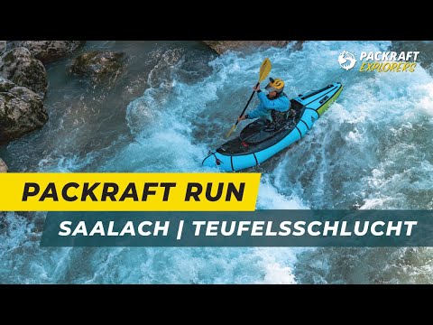 Packraft WW-Action Run Saalach | Teufelsschlucht & Slalomstrecke