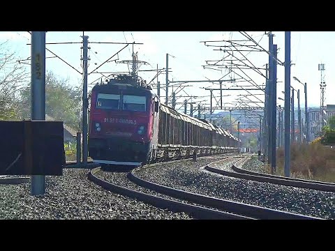 Tren de Marfă CER-FERSPED Trece în Viteză prin Deva cu LEMA 480 039-3 (27.Oct.2022.)