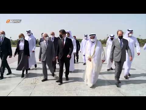 شاهد بالفيديو.. رئيس حكومة إقليم كوردستان، مسرور_بارزاني يلتقي مع حاكم الشارقة الإماراتية