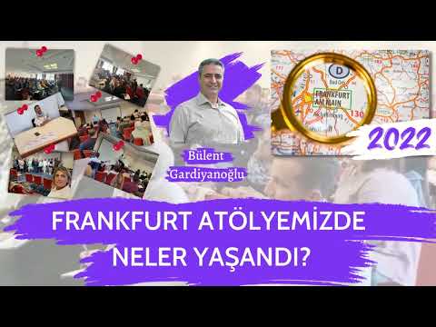 Frankfurt Atölyemizde Neler Yaşandı?