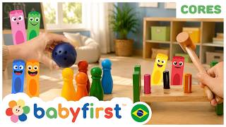 Boliche da Turma das Cores | Aprenda Cores | Aprender Brincando é Mais Divertido! | BabyFirst Brasil