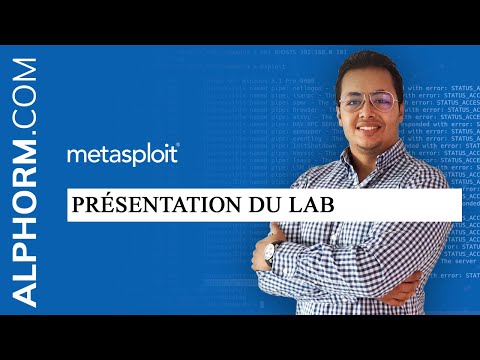 Présentation du Lab de la formation Pentesting avec Metasploit
