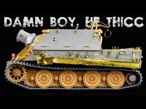 Germany's Insane ROCKET TANK - Sturmtiger Full Build 1/35
