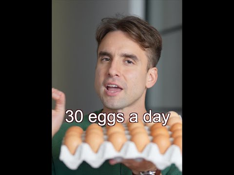 Why I’m eating 30 eggs a day