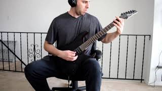 Obituary &quot;Internal Bleeding&quot; guitar cover