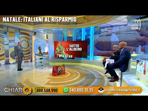 Vediamoci chiaro (Tv2000) -  13 dicembre 2022 - Natale, Italiani al risparmio