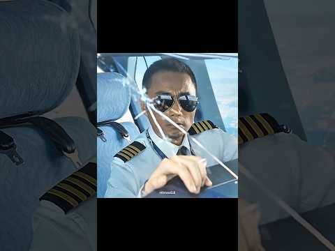 The Captain (2019)😱Crack in the front glass in aeroplane || shoking Scene ✈️ | Best Movie Moment ||
