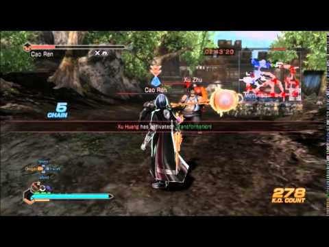 Dynasty warriors 8 Empires 20 lvl vs 99 lvl Chaos mode Sorcerer class