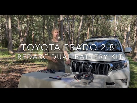 Toyota Prado 2.8L | REDARC BCDC Dual Battery Kit DIY installation