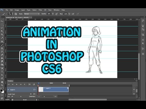 How to animate in Photoshop CS6. Tips for beginners