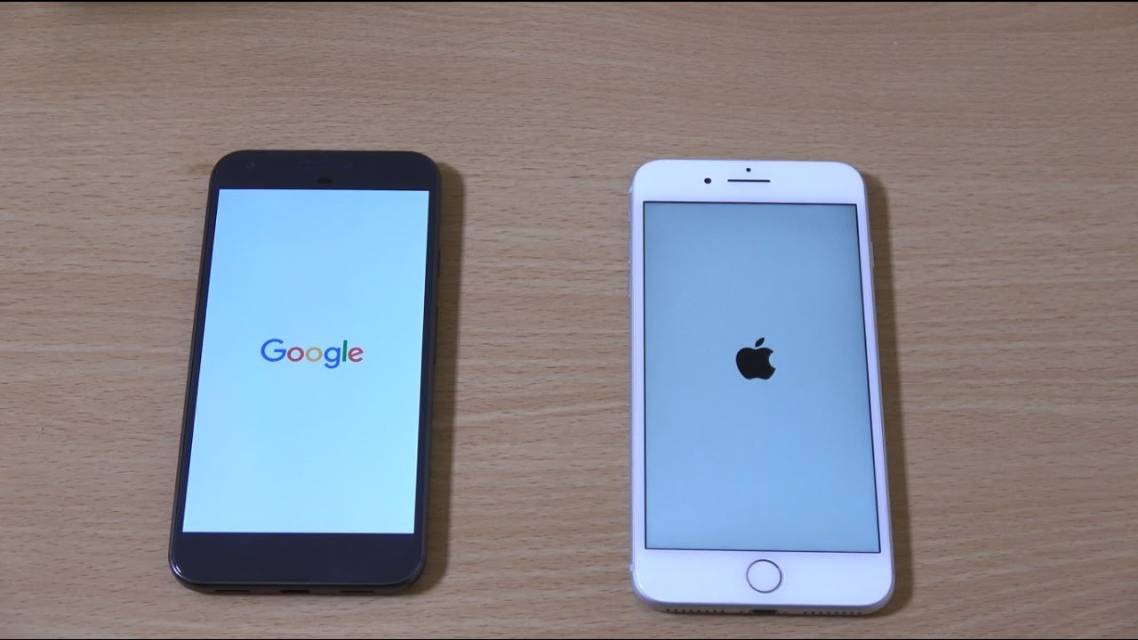 Google Pixel XL vs iPhone 7 Plus - Speed & Camera Test!