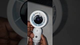 Handheld high speed mist fan DP-7645 battery 3000mAh unboxing. #fan #mistfan #techtravellershub