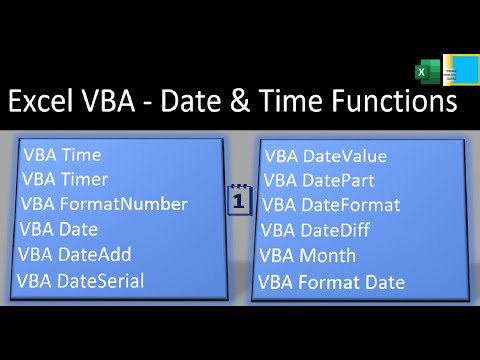 Excel VBA | Date & Time Function