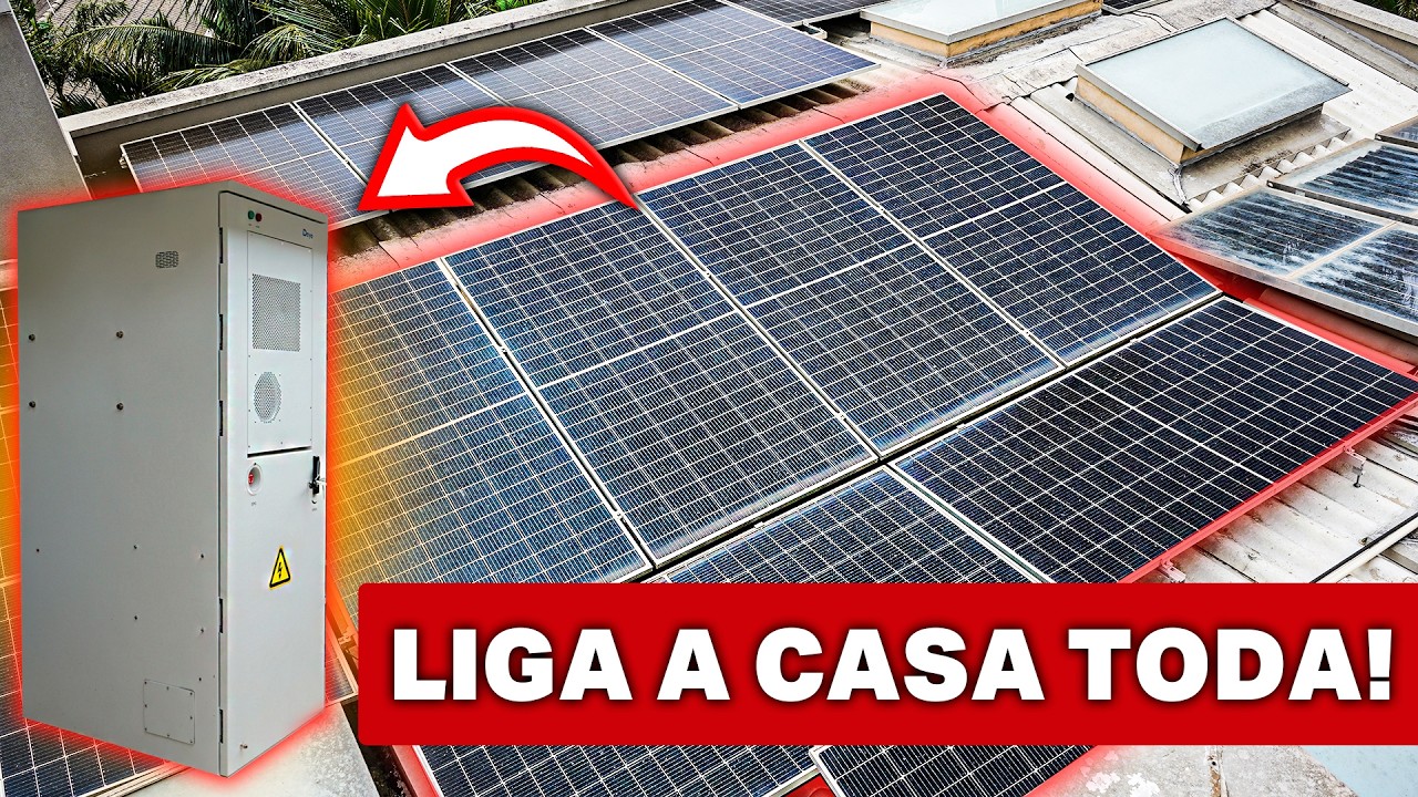 House Withstands 20 Hours Without Power! Battery-Powered Solar Power System (BESS)