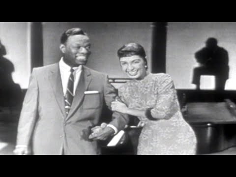 Nat King Cole & Maria Cole "I Can't Believe That You're In Love With Me" on The Ed Sullivan Show