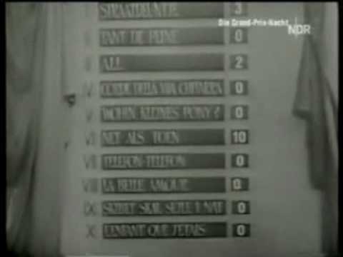 Eurovision 1957 - Voting Part 1/2