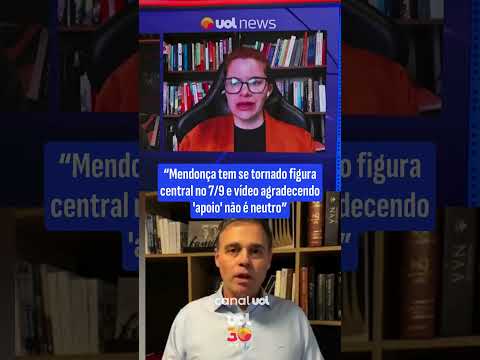 Mendonça tem se tornado figura central no 7/9 e vídeo agradecendo ‘apoio’ não é neutro, diz Kalil