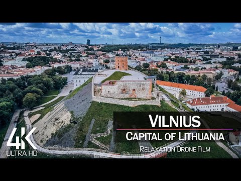 【4K】Vilnius from Above 🔥 Capital of LITHUANIA 2021 🔥 Cinematic Wolf Aerial™ Drone Film