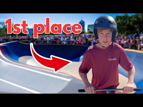 Competing in a PRO Scooter Contest