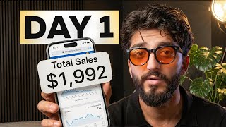 Building a $100k/month E-com Brand Live - (Day 1)
