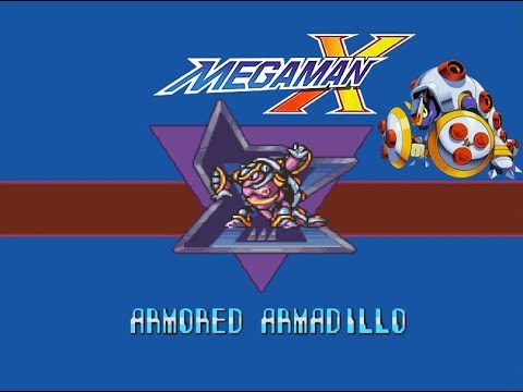 Mega Man X (MMXLC) Gameplay - Armored Armadillo