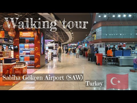 Aeroporto Internacional Sabiha Gokcen (SAW) Istambul Passeio a pé #travel #tour #sabihagokcen #airport