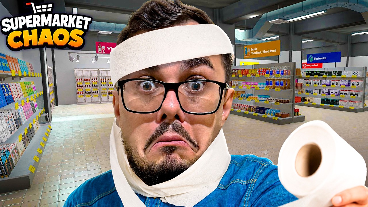 GUARDEI MAIS DE 2800 ITENS DE SUPERMARCADO -  SUPERMARKET CHAOS