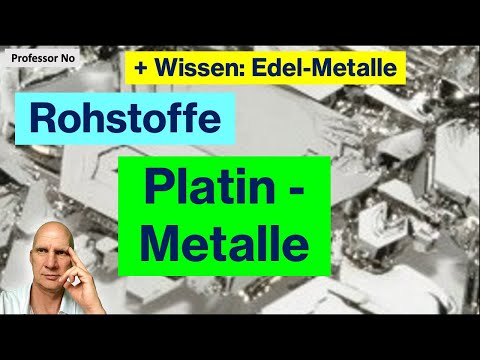 Platin - Metalle (Palladium Platin Rhodium Iridium Osmium Rhuthenium) Edelmetalle incl. Chartanalyen