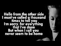 Adele - Hello Best Cover / Full Lyrics Official / New ...