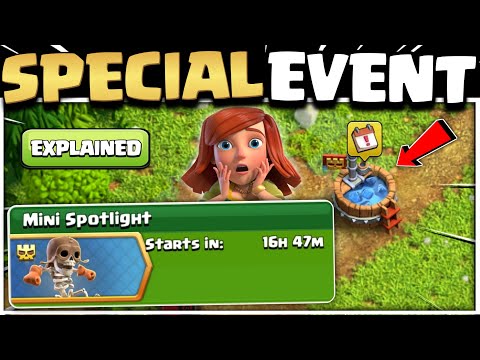 SPECIAL MINI SPOTLIGHT MEDAL EVENT! COMING (FULL INFO) IN CLASH OF CLANS | NEW MINI MEDAL EVENT COC