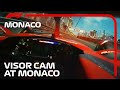 Visor Cam At Monaco With Charles Leclerc | 2022 Monaco Grand Prix